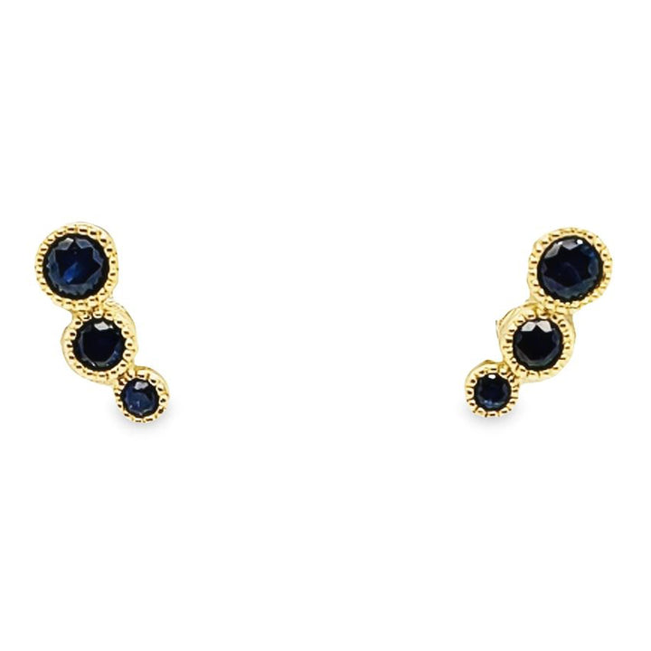 Sapphire Stud Earrings
