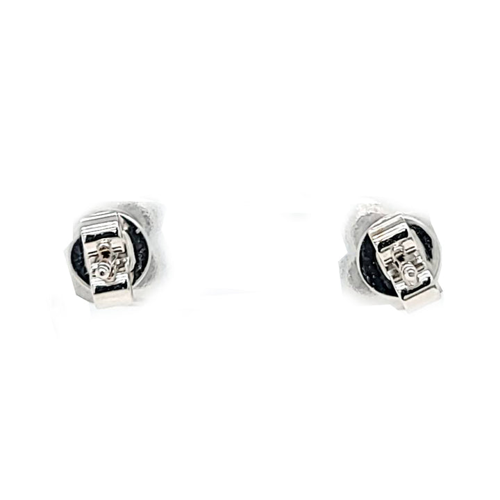 Sapphire and Diamond Stud Earrings
