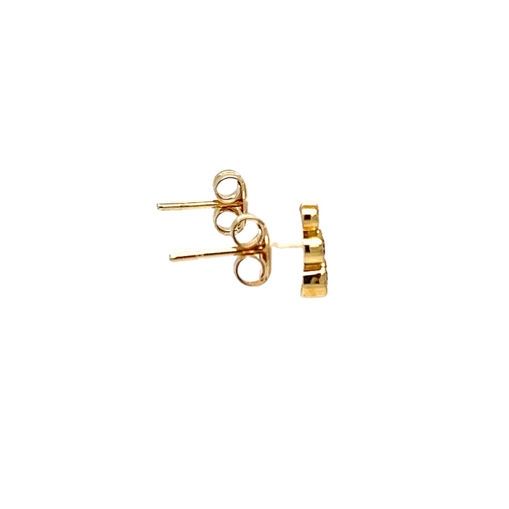 Yellow Gold Sapphire Ear Crawlers
