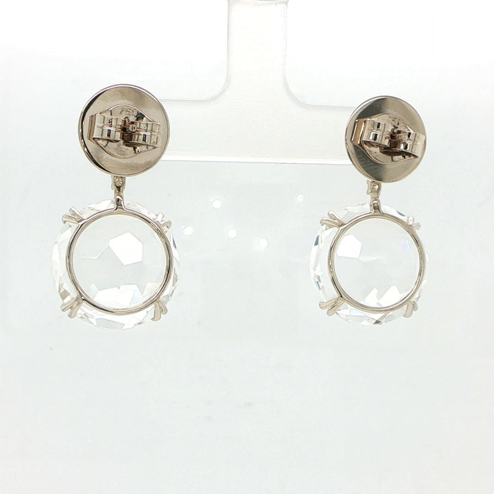 H. Stern 18K Noble Gold Cobblestone Quartz Drop Earrings