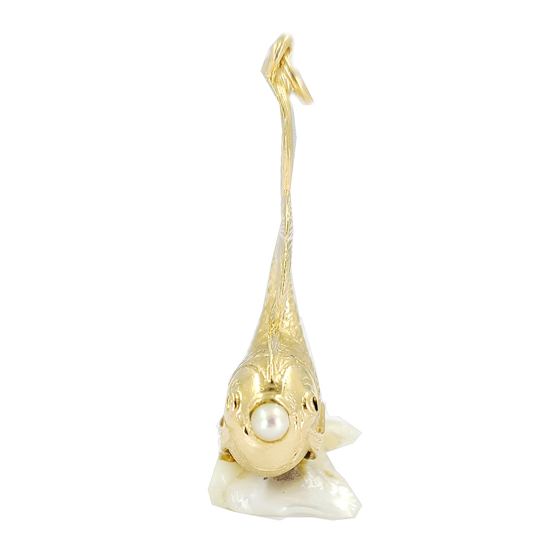 Goldfish Charm Pendant