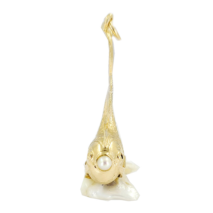 Goldfish Charm Pendant