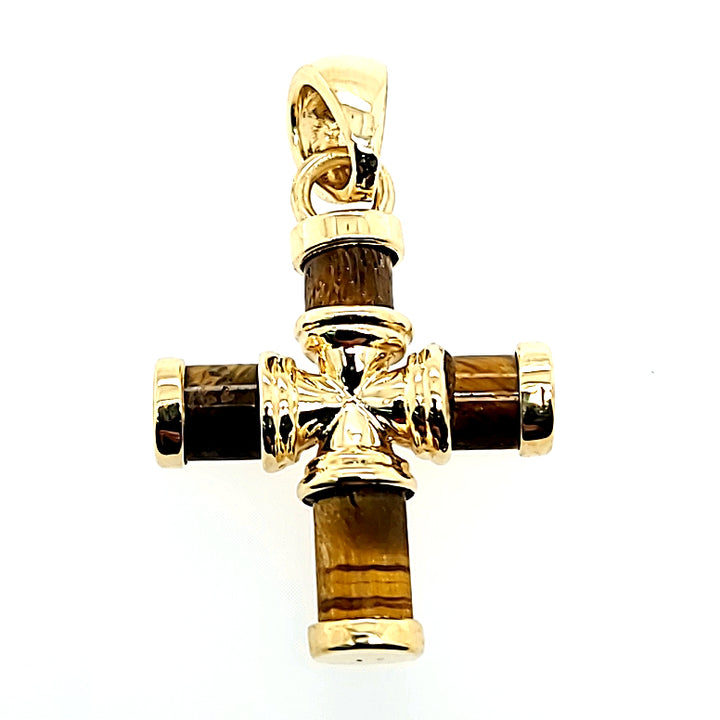 Tiger's Eye Cross