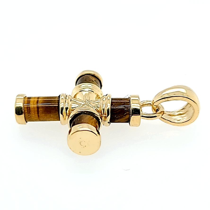 Tiger's Eye Cross