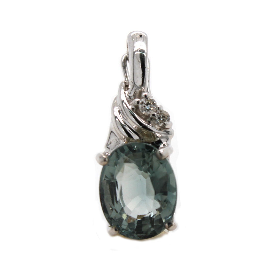 Oval Tourmaline Pendant