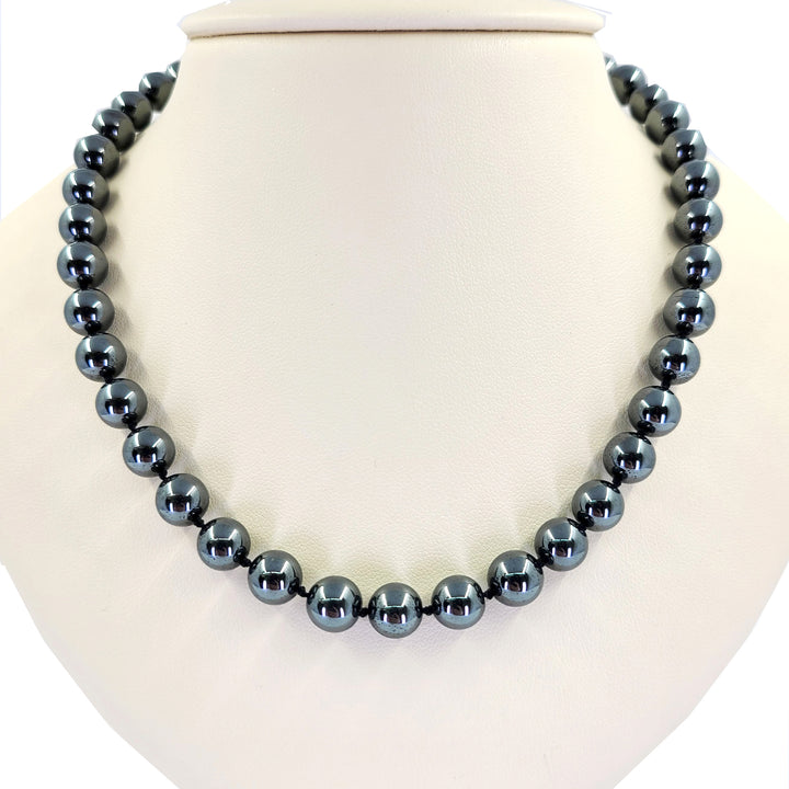 Hematite Bead Necklace