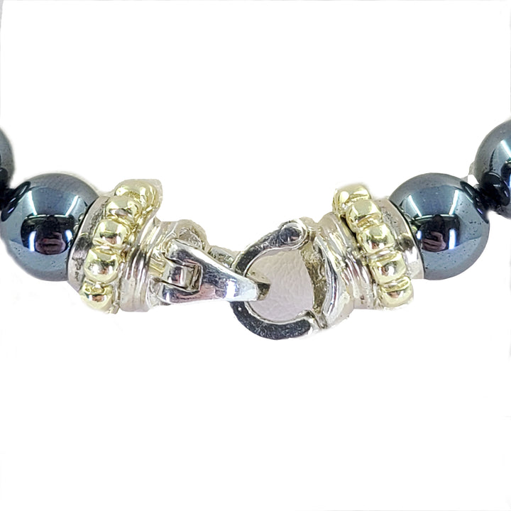 Hematite Bead Necklace