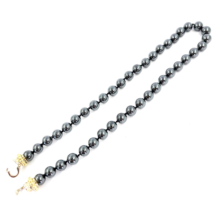 Hematite Bead Necklace