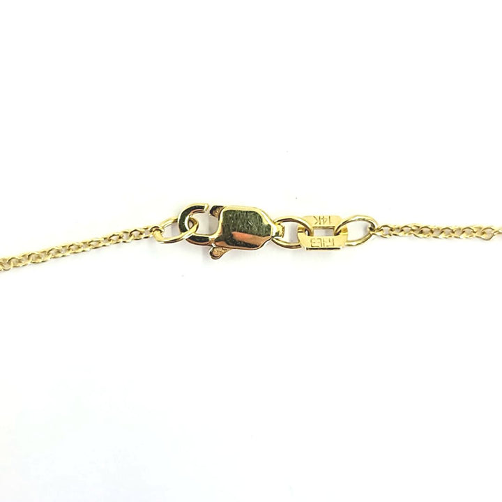 Amethyst and Diamond Pendant Necklace