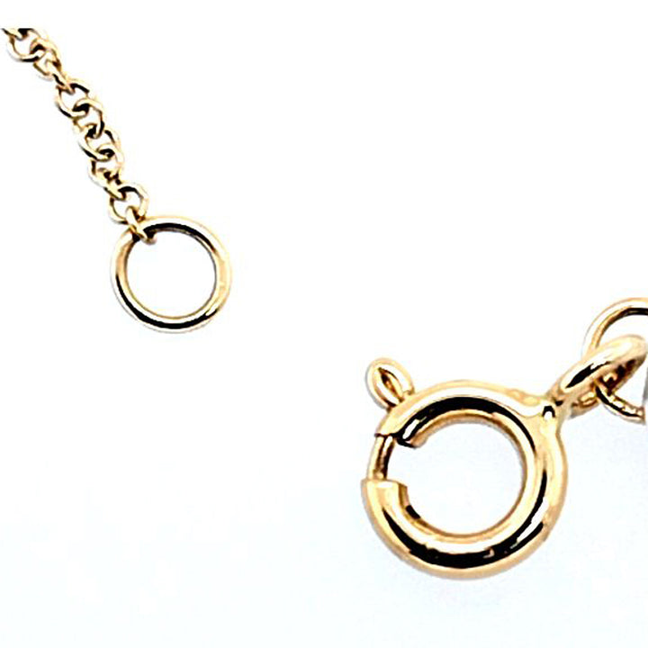 Moonstone and Diamond Station Necklace
