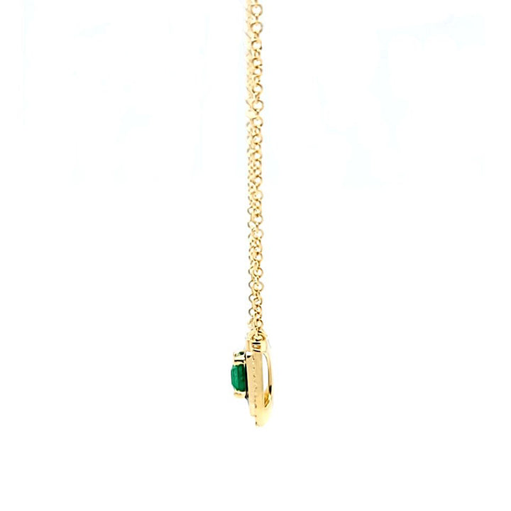 Emerald and Diamond Necklace