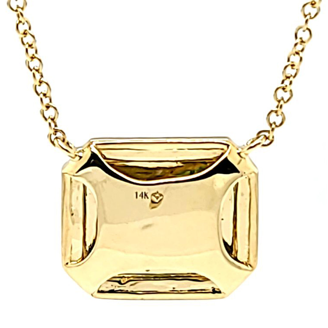 Emerald and Diamond Necklace