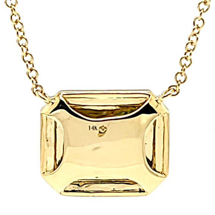 Emerald and Diamond Necklace