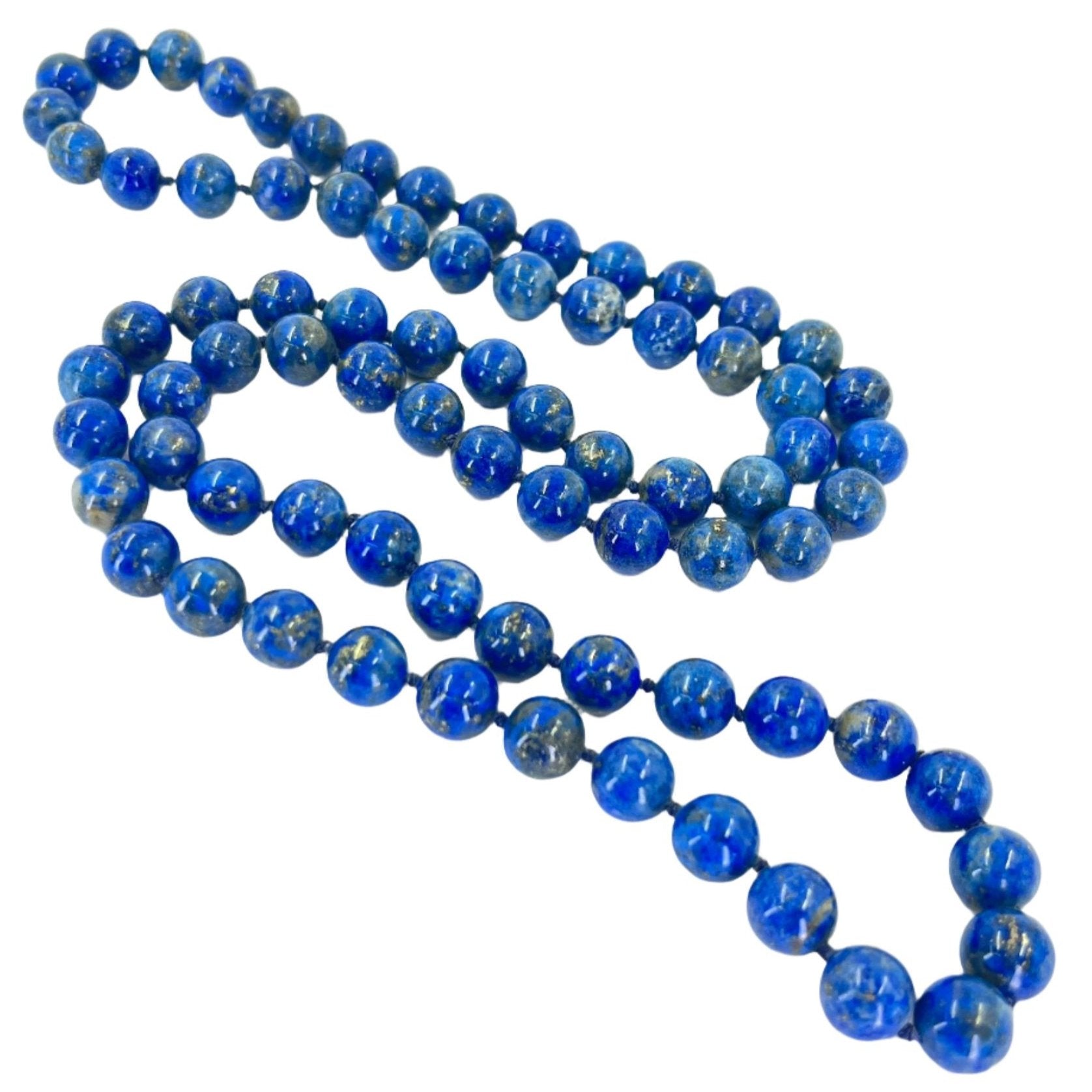Lapis Lazuli Necklace 36 Inches Jae's Jewelers Coral Gables Miami FL