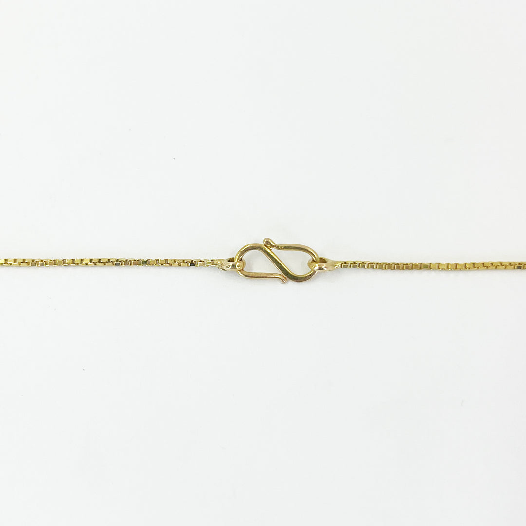 Tumbled Blue and Pink Sapphire Chain