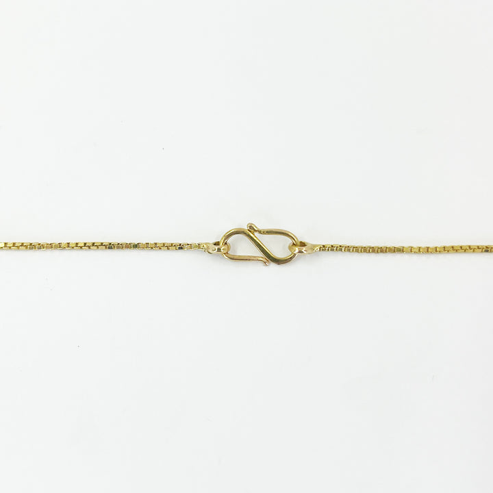 Tumbled Blue and Pink Sapphire Chain