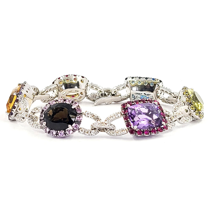 Multicolor Gemstone Bracelet