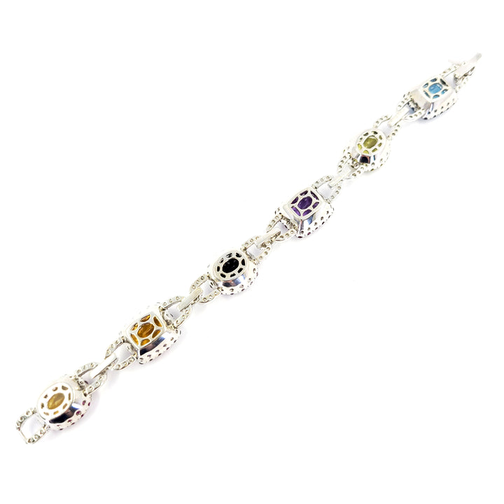 Multicolor Gemstone Bracelet