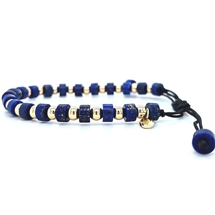 Lapis Lazuli Bead Bracelet