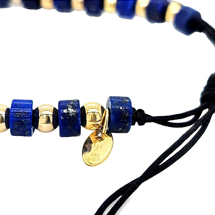 Lapis Lazuli Bead Bracelet