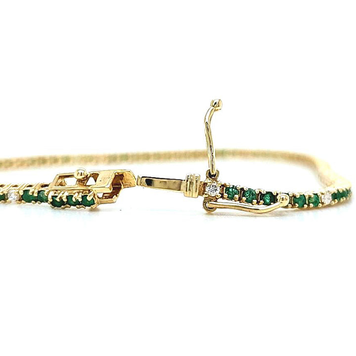 Emerald and Diamond Bracelet