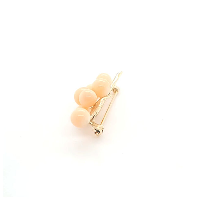 Coral Branch Brooch