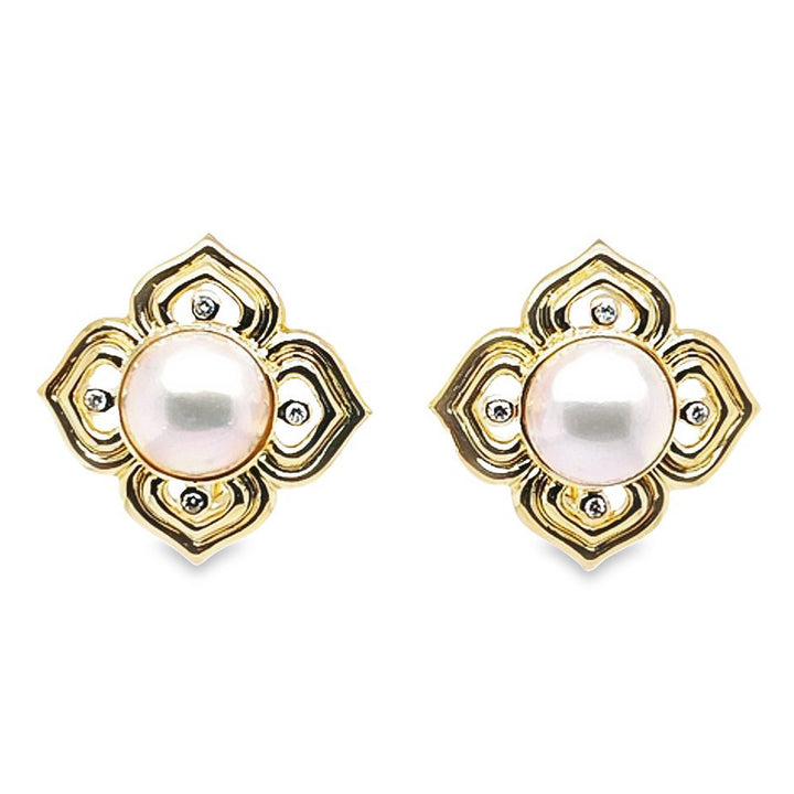 Mabe Pearl Earrings