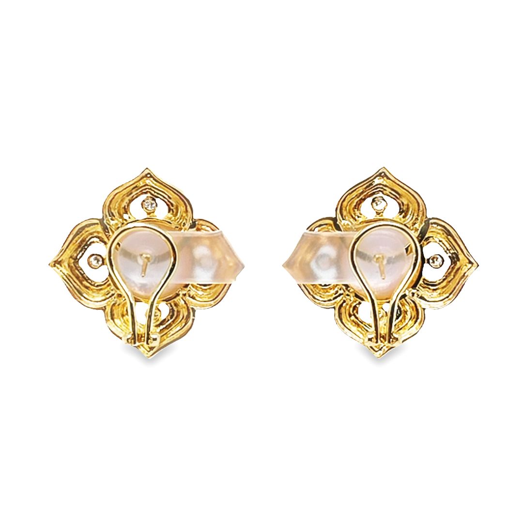 Mabe Pearl Earrings