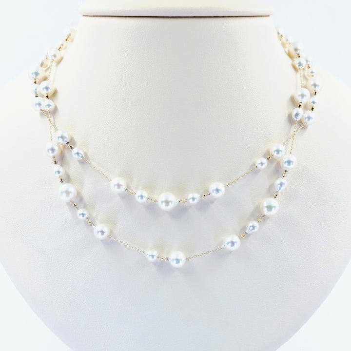 Long Pearl Necklace