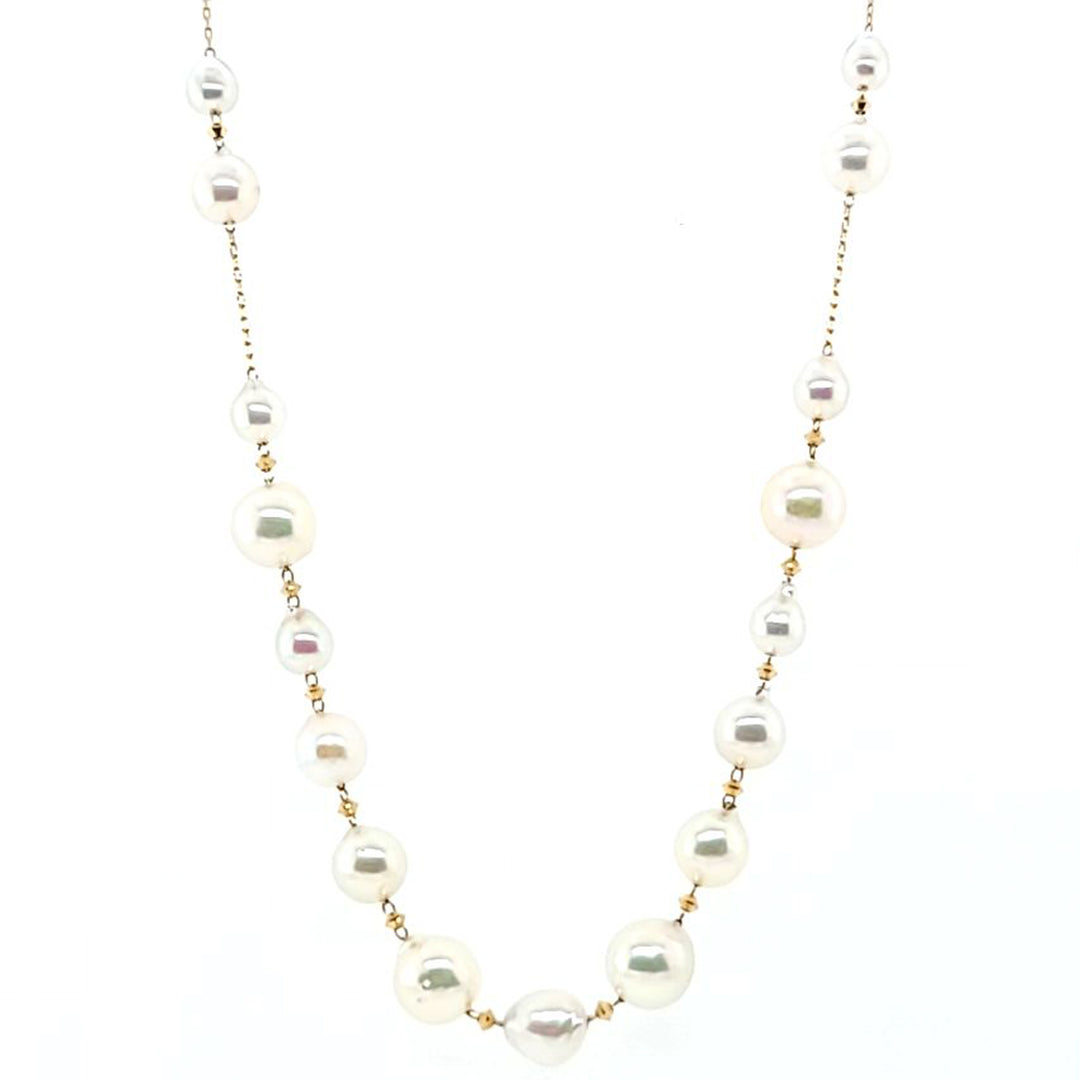 Long Pearl Necklace
