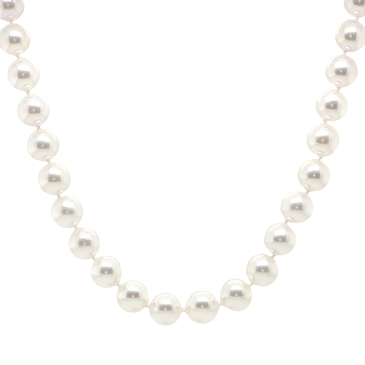 Japanese Akoya Pearl Necklace 8–8.5mm