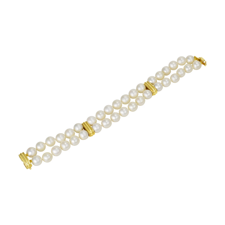 Double Strand Pearl Bracelet