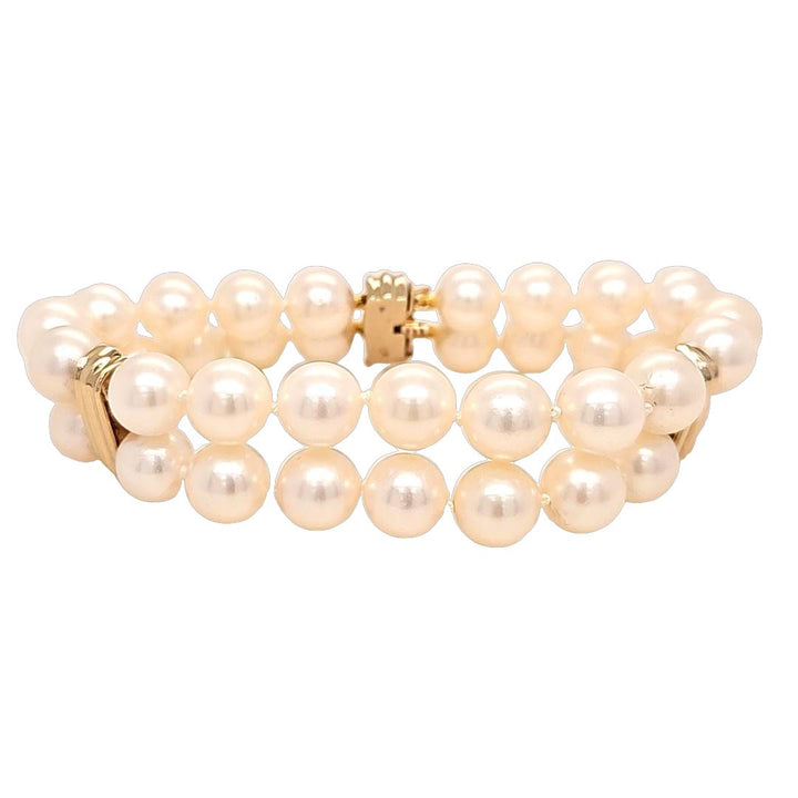 Double Strand Pearl Bracelet
