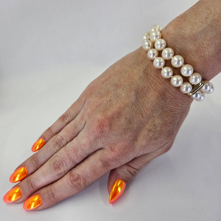 Double Strand Pearl Bracelet