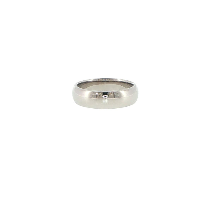 Novell 14K White Gold 6mm High Polish Wedding Band