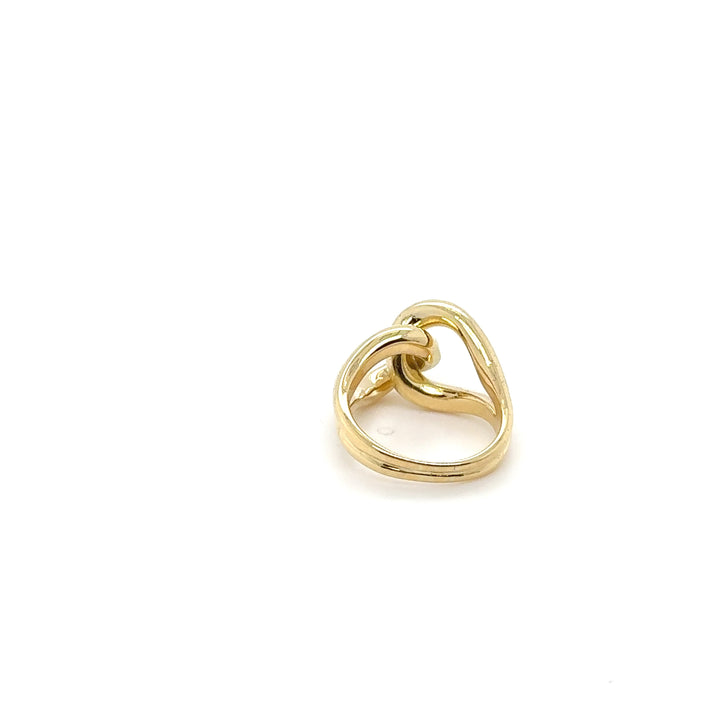 18K Yellow Gold High Polish Knot Ring