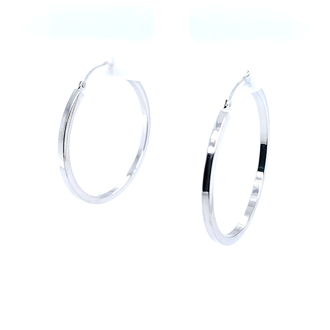 2mm Hoop Earrings