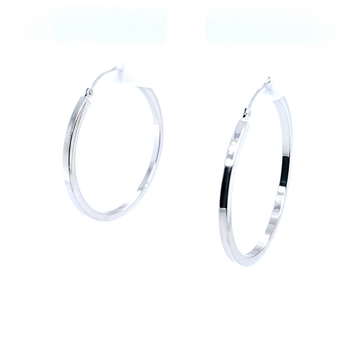 2mm Hoop Earrings