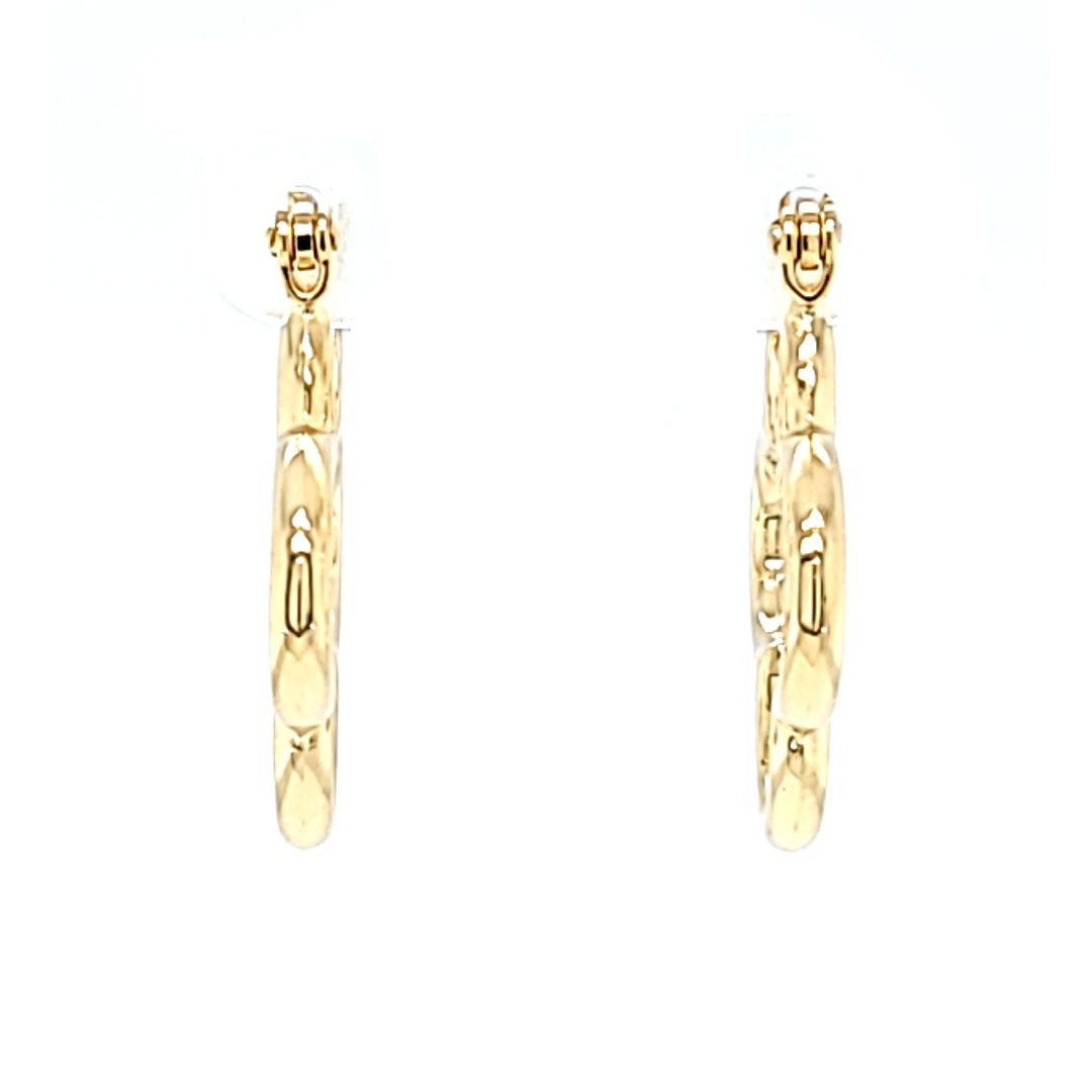 Clover Hoop Earrings