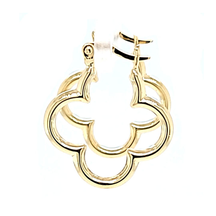 Clover Hoop Earrings