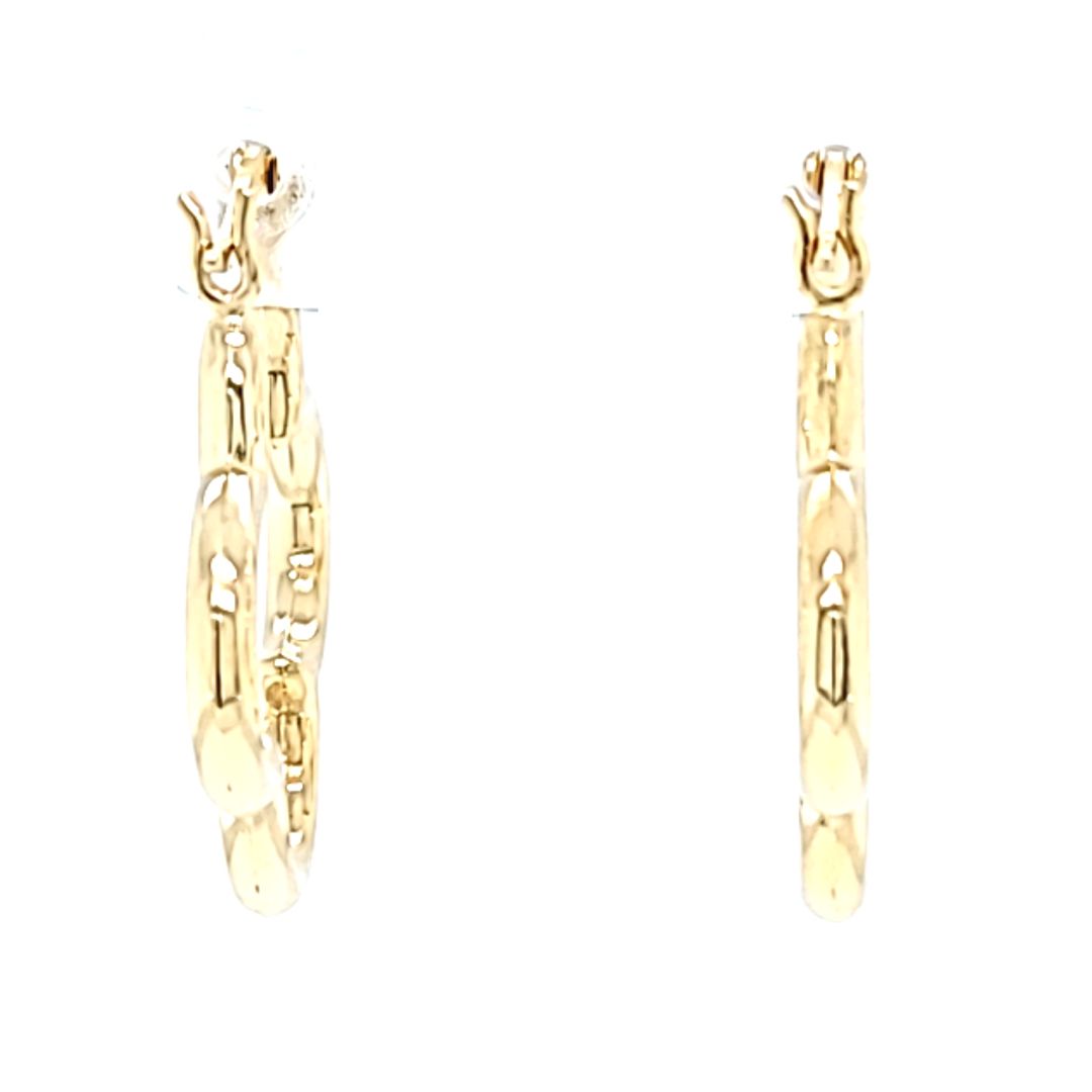 Clover Hoop Earrings