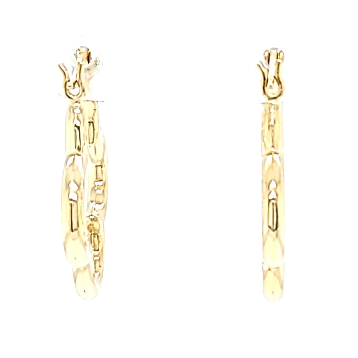 Clover Hoop Earrings