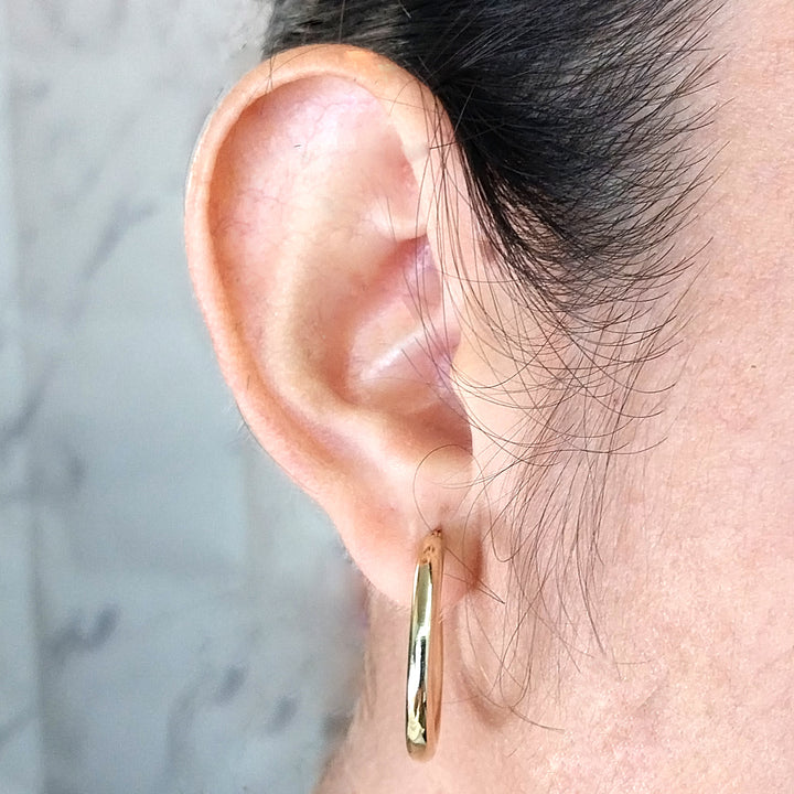 3mm Hoop Earrings