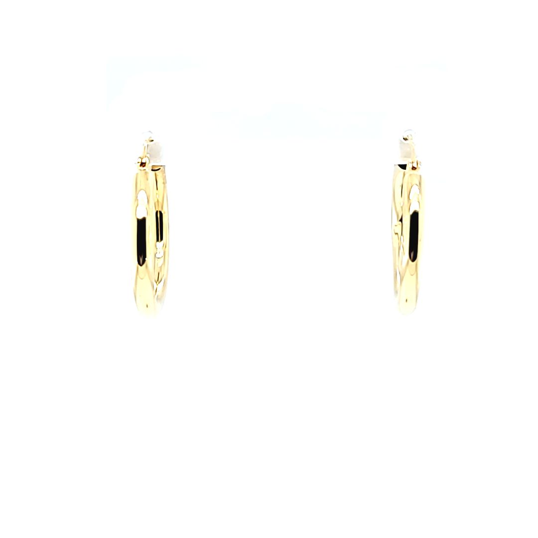 3mm Hoop Earrings
