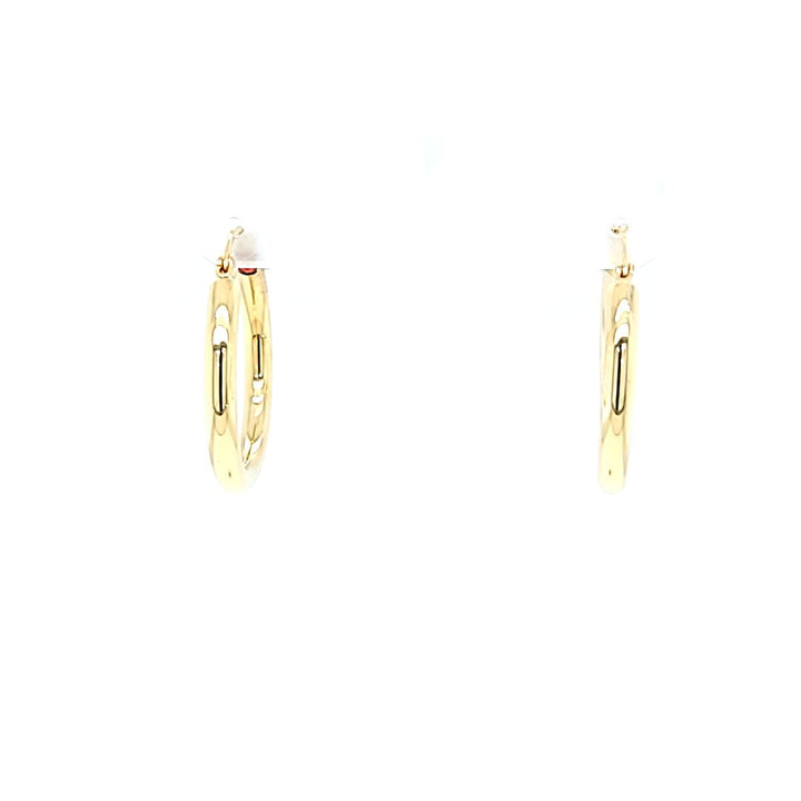 3mm Hoop Earrings