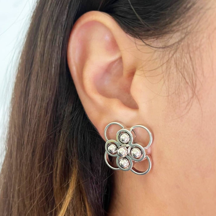 Mossalone Flower Earrings