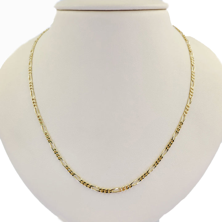 2.5mm Figaro Chain