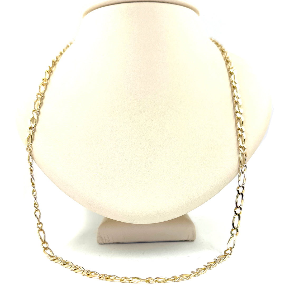4.3mm Figaro Chain