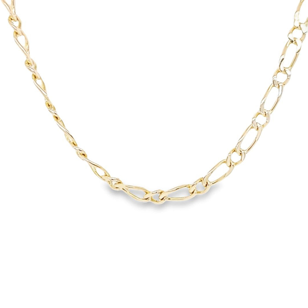 4.3mm Figaro Chain