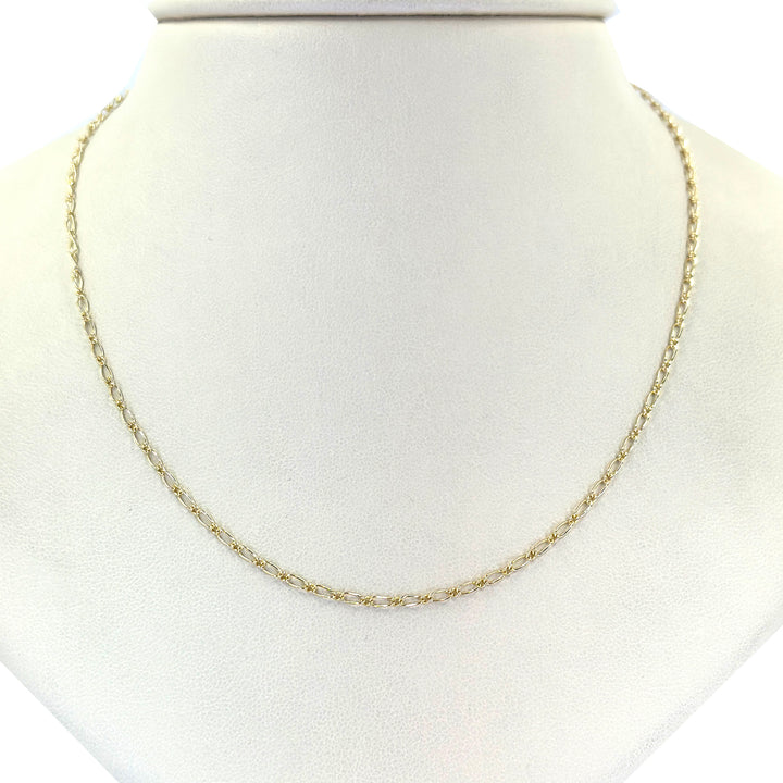 Yellow Gold Figaro Chain